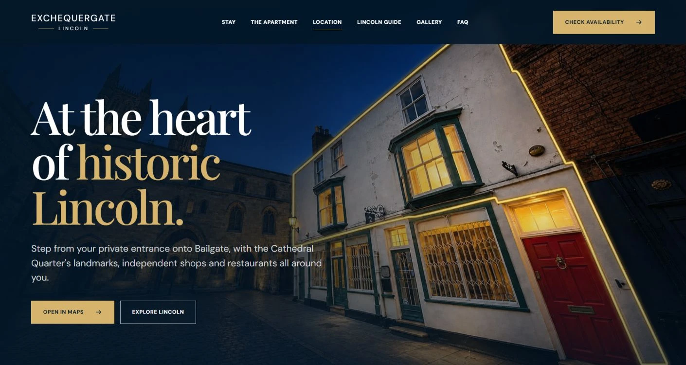 The Exchequergate location page